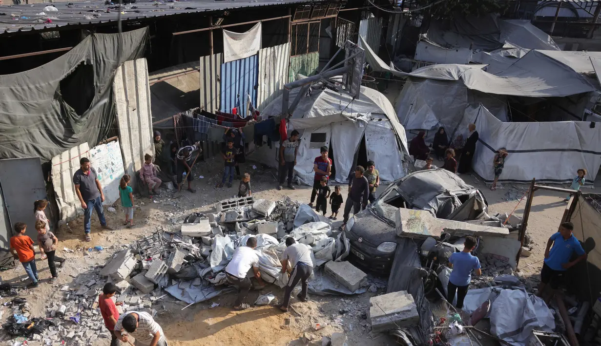 Sementara, ada lebih dari 137.600 warga Palestina terluka dalam serangan Israel sejak 7 Oktober 2023. (BASHAR TALEB/AFP)