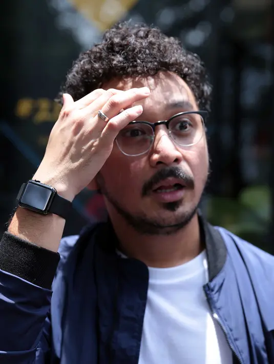 Giring juga membantah jika acara itu untuk mendukung salah satu pasangan calon Gubernur DKI Jakarta. Baginya, saat berusaha memberi, ia tidak mau memberitahu siapapun. (Deki Prayoga/Bintang.com)