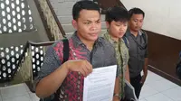 GNPF-MUI Serahkan Bukti Tambahan Kasus Ahok ke PN Jakarta Utara (Liputan6.com/ Nanda Perdana Putra)