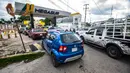 Peringatan badai telah dikeluarkan untuk beberapa bagian negara bagian Yucatan Meksiko. (HUGO BORGES/AFP)