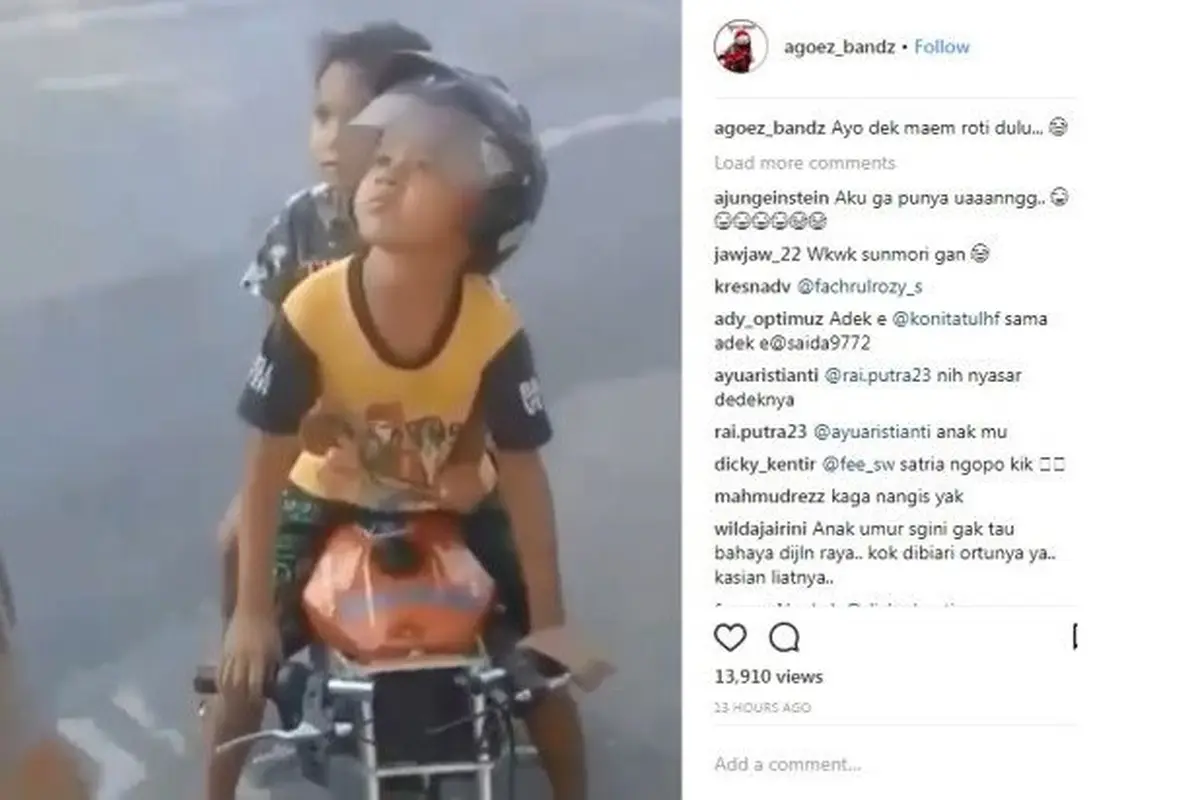 Anak TK dihentikan polisi