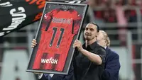 "Terlalu banyak kenangan dan emosi di stadion ini. Pertama kali saya datang, Anda memberi saya kegembiraan, dan kedua kalinya, Anda memberi Aku cinta," ucapnya. (AP Photo/Antonio Calanni)
