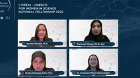 Para pemenang L'Oréal - UNESCO For Women In Science National Fellowship 2022. (dok. Liputan6.com/Dinny Mutiah)