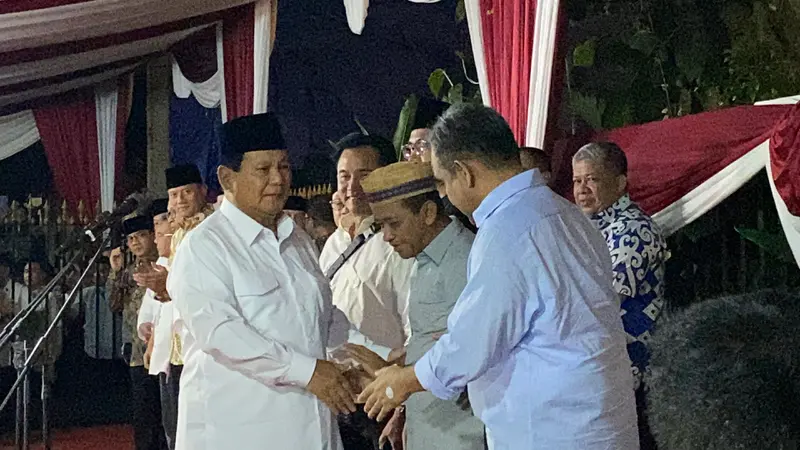 Usai diumumkan KPU menjadi pemenang Pilpres 2024, Prabowo Subianto pun menyampaikan terima kasih kepada seluruh rakyat Indonesia yang telah menggunakannya hak pilihnya di Pemilihan Umum atau Pemilu 2024.