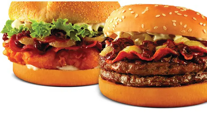 Burger Rendang Burger King