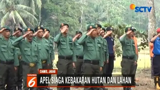 Apel Siaga Antisipasi Kebakaran Hutan dan Lahan di Musim Kemarau