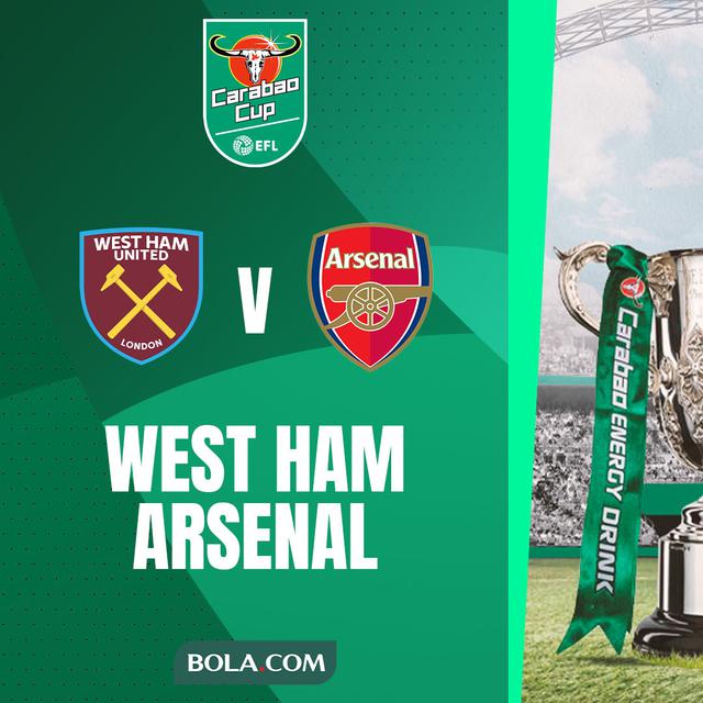 Carabao Cup - West Ham United Vs Arsenal
