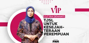 Dalam rangkaian acara Parade Wastra Nusantara, turut hadir Cut Ria Dewanti selaku KepalaDivisi Jasa Manajemen dan Tanggung Jawab Sosial dan Lingkungan (TJSL), PT. Permodalan NasionalMadani. Pada kesempatan tersebut, beliau berbicara tentang pengupayaan kesejahteraan secaramenyeluruh bagi perempuan Indonesia.