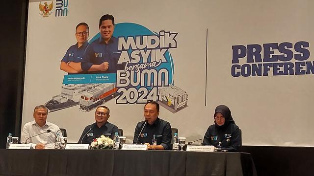 Kementerian BUMN kembali menggelar mudik gratis BUMN pada periode Idulfitri atau Lebaran 2024 ini.