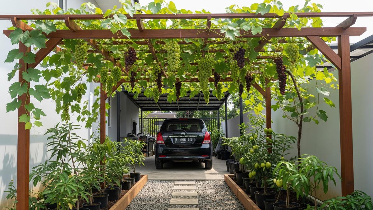 8 Ide Kebun Buah Mini di Halaman Sempit Rumah Konsep Taman Estetik Produktif