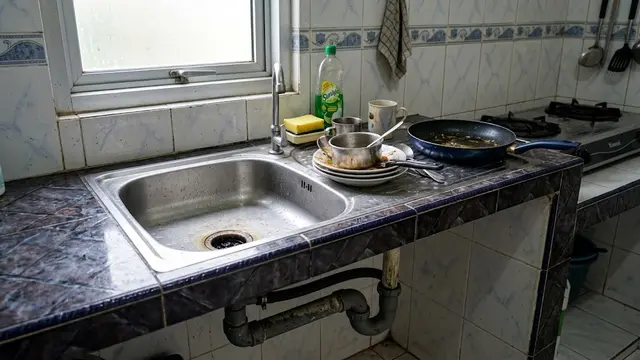 Penyebab Tempat Cuci Piring Sering Bau
