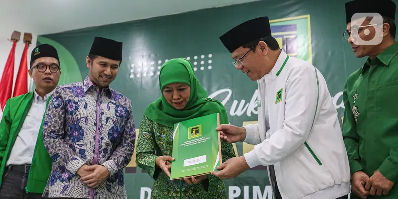 Pasangan Khofifah-Emil Dardak Banjir Dukungan Partai Politik di Pilgub Jatim