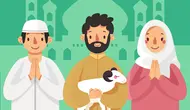 Ilustrasi Iduladha, Idul Adha, muslim, Islami, terima kasih. (Image by freepik)
