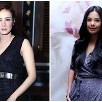 Mulan Jameela dan Annisa Pohan (Bintang Pictures)