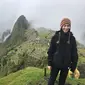 Kiko Mizuhara saat berwisata ke Machu Picchu, Peru. (dok. Instagram @i_am_kiko/https://www.instagram.com/p/BshfXJJgjVD/Putu Elmira)