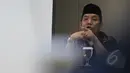 Khatib Aam PBNU, Malik Madani menjadi narasumber dalam diskusi menyambut satu abad NU dan Muktamar NU ke-33, Jakarta, Senin (30/3/2015). Diskusi mengangkat tema "Muktamar Bersih" yang mencermati isu-isu perpecahan. (Liputan6.com/Herman Zakharia)