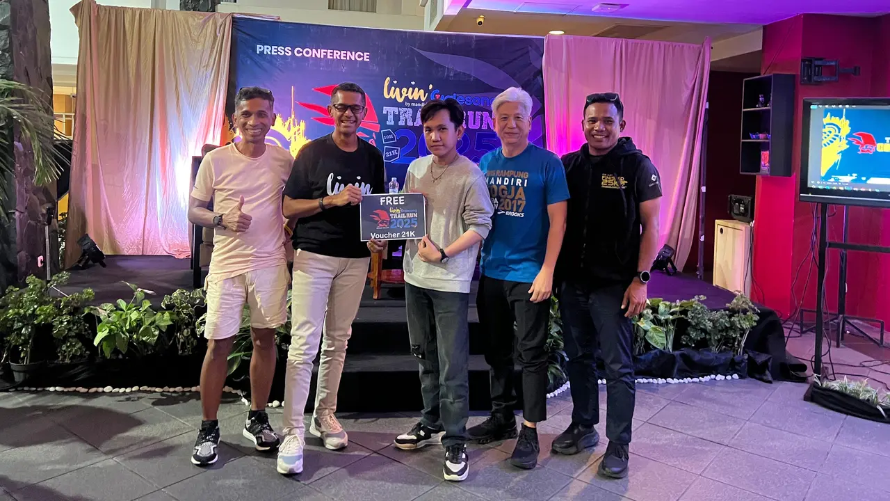 Bank Mandiri Gelar Livin’ by Mandiri Galesong Trail Run 2025, Bukti Dukungan terhadap Gaya Hidup Sehat