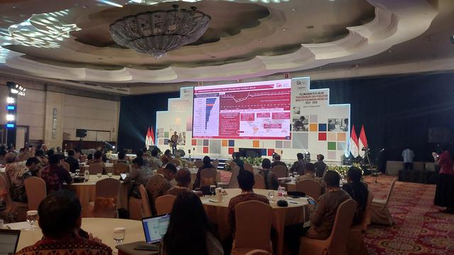 Peluncuran Peta Jalan Pengembangan dan Penguatan Industri Penjaminan Indonesia 2024-2028, di Jakarta, Selasa (27/8/2024). (Arief/Liputan6.com)
