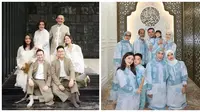 Pemotretan Lebaran Keluarga Artis. (Sumber: Instagram/maudyayunda/_irishbella_)