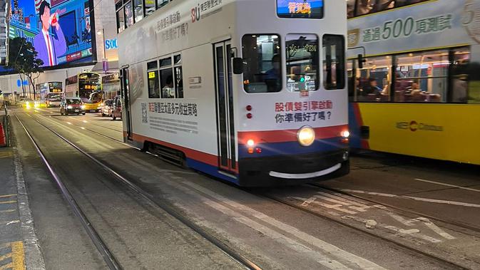 Trem Hong Hong Kong (Liputan6.com / Adyaksa Vidi)