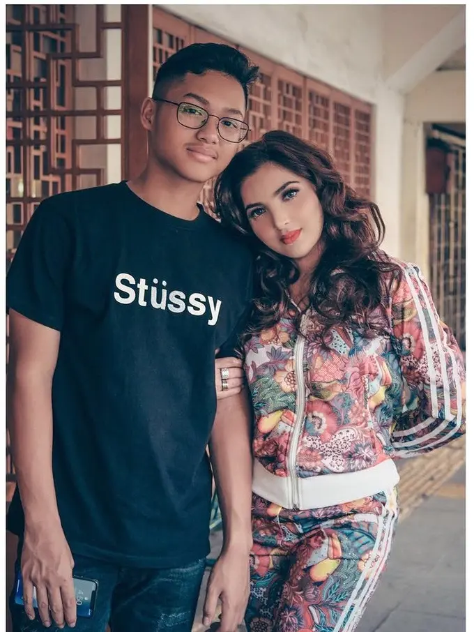 6 Potret Kedekatan Ashanty dan Azriel, Beri Ucapan Manis saat Ulang Tahun