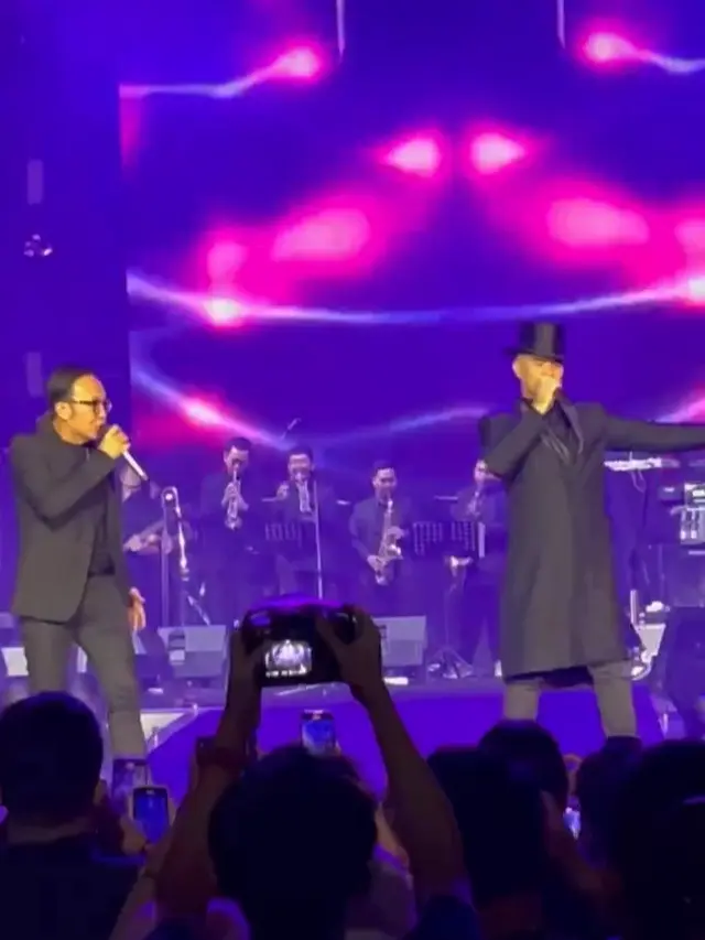 Konser 51 Tahun Kerajaan Cinta Ahmad Dhani digelar di Jakarta pada Minggu, 28 Mei 2023 (Foto: instagram heidy_sunan)