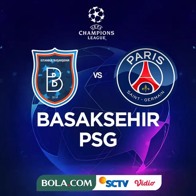 Liga Champions - Istanbul Basaksehir Vs PSG