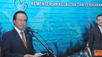 Citizen6, Jakarta: Dalam sambutannya, Menteri Kelautan dan Perikanan, Sharif C. Sutardjo mengatakan bahwa proyek INDESO untuk memantau dan menjaga Perairan Indonesia dan memerangi IUU Fishing. (Pengirim: Efrimal Bahri).