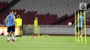 Sayangnya, megabintang Lionel Messi, Angel Di Maria, dan Nicolas Otamendi absen dalam lawatan ke Tanah Air. (Liputan6.com/Helmi Fithriansyah)