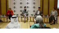 Dua organisasi Islam terbesar di Indonesia, Nadhatul Ulama (NU) dan Muhammadiyah, menjadi nominasi dalam Zayed Award for Human Fraternity yang diselenggarakan di Uni Emirat Arab. (Liputan6/Benedikta Miranti)