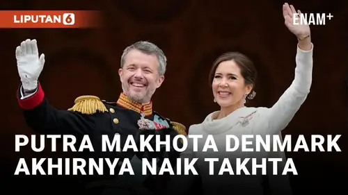 VIDEO: Frederik Resmi Naik Takhta Jadi Raja Denmark Gantikan Ratu Margrethe II