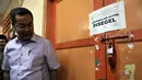 Wamendikbud Musliar Kasim memastikan ruang penyimpanan naskah soal UN sudah disegel (Liputan6.com/Johan Tallo)