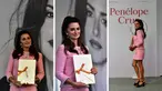 Gaya Penelope Cruz saat Terima Penghargaan di Festival Film San Sebastian 2022, Tampil Vintage&nbsp;(AP Photo/Alvaro Barrientos)