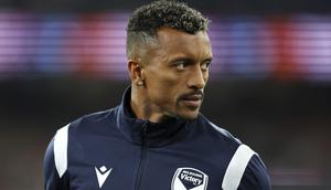 Luis Nani. Sayap kiri Portugal yang saat Euro 2008 berusia 21 tahun ini tampil dalam 3 laga Timnas Portugal, di mana ia hanya duduk di bangku cadangan saat laga menghadapi Republik Ceska pada matchday kedua Grup A dengan skor akhir 3-1 untuk kemenangan Portugal. Ia menorehkan 1 assist sepanjang turnamen yaitu saat kalah 2-3 dari Jerman di babak perempatfinal. Kini di usianya yang telah menginjak 35 tahun ia masih aktif bermain bersama Melbourne Victory yang baru dibelanya di awal musim 2022/2023. (AFP/George Salpigtidis)