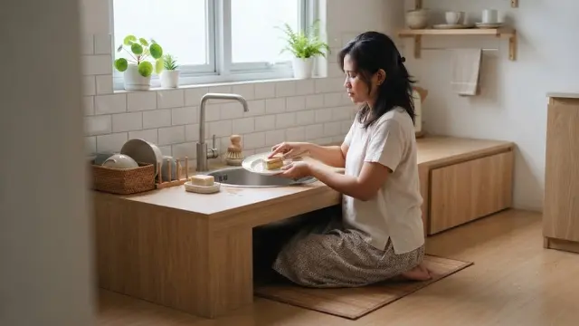 Tempat Cuci Piring Lesehan