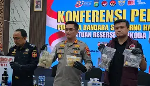 Polres Bandara Soetta Ungkap Vape Ganja Berbayar Kripto di Bali
