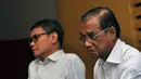 Busyro Muqoddas saat berdialog dengn awak media di Gedung KPK, Jakarta, Selasa (16/12/2014). (Liputan6.com/Miftahul Hayat)