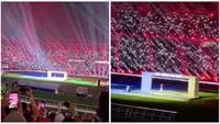 Momen Anggun C. Sasmi menyanyikan lagu Tanah Airku setelah Timnas Indonesia juara FIFA ASEAN Cup 2026 di Stadion Utama Gelora Bung Karno, Jakarta, Senin (5/10/2026). (Liputan6.com/Thomas)