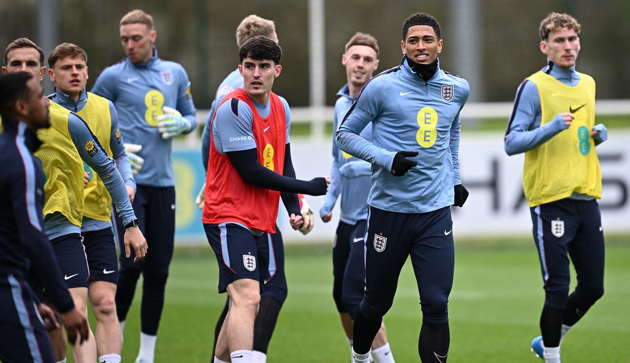 Para pemain nantinya tidak akan bergabung secara bersamaan. Mereka dijadwalkan datang dalam waktu berbeda, tergantung jumlah menit bermain di level klub sepanjang musim. (AFP/Paul Ellis)