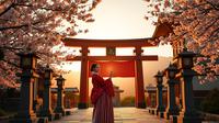 shinto adalah ©Ilustrasi dibuat Stable Diffusion