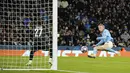 Tiga gol kemenangan Man City atas Bayern Munchen masing-masing diciptakan oleh Rodri, Bernardo Silva, dan Erling Haaland. (AP Photo/Dave Thompson)