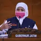 Gubernur Jawa Timur Khofifah Indar Parawansa. (Dian Kurniawan/Liputan6.com)