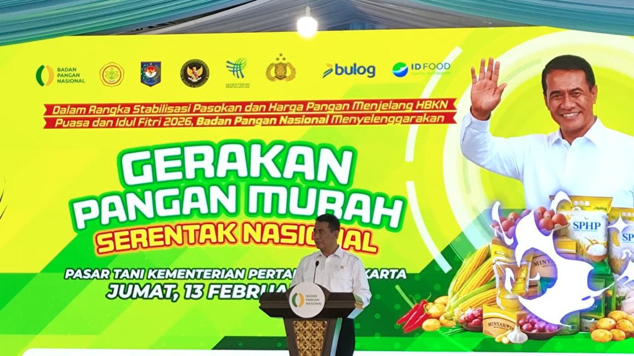 Mentan: Stok Melimpah, Tak Ada Alasan Harga Pangan Naik