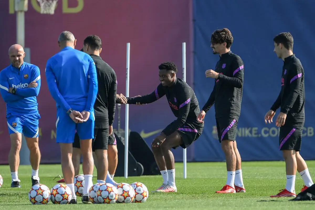 FOTO: Barcelona Siap Duel Lawan Dynamo Kiev di Liga Champions
