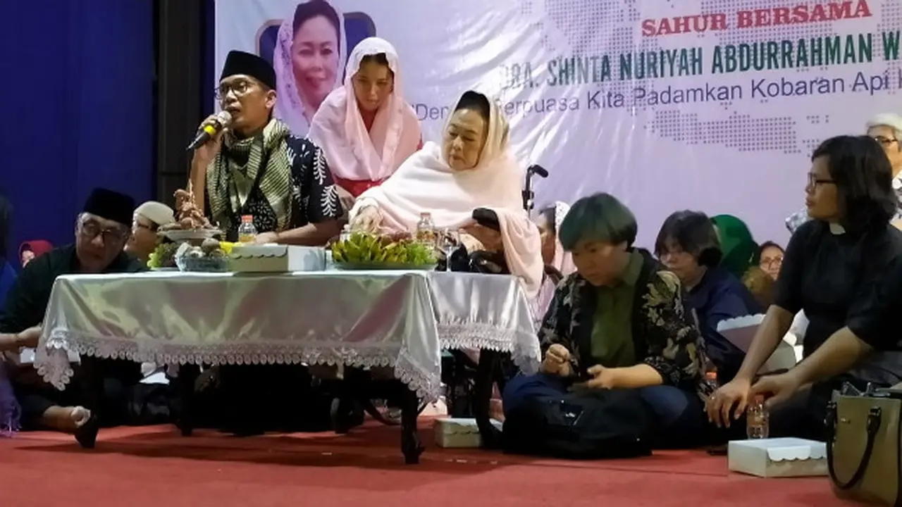 Sudah 20 Tahun Istri Gus Dur Gelar Sahur Bersama