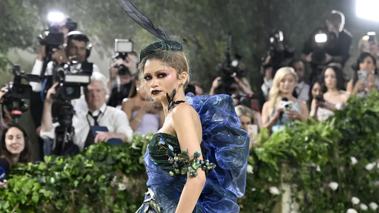 Zendaya di Met Gala 2024. ( Evan Agostini/Invision/AP)