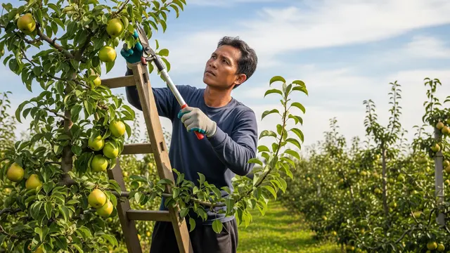 Jenis Pohon Buah yang Tambah Produktif Saat Dipangkas/Gemini AI