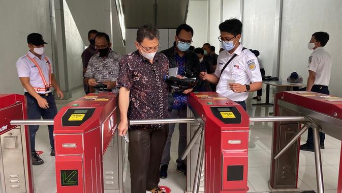 PLN memenuhi kebutuhan listrik untuk operasional Kereta Rel Listrik (KRL) Jogja – Solo. Dok PLN