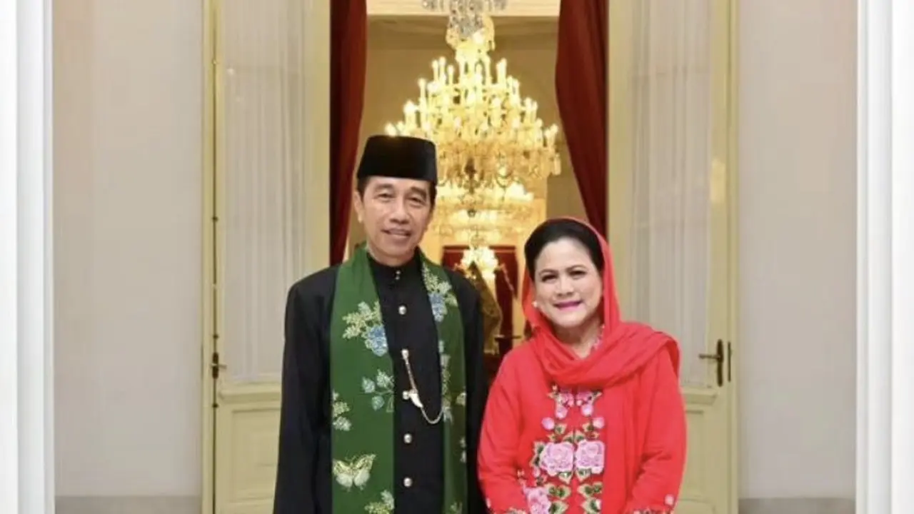 Adu Gaya Elegan Ibu Negara Iriana dan Ibu Wakil Presiden Wury Dibalut Kebaya