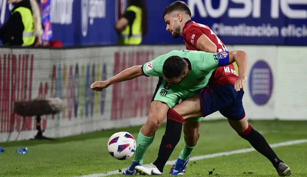 Kemenangan ini membawa Atletic naik ke posisi lima klasemen sementara Liga Spanyol dengan 13 poin. (ANDER GILLENEA / AFP)